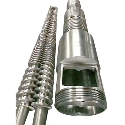 Hloov Conical Twin Screw & chim Rau KraussMaffei Extruders